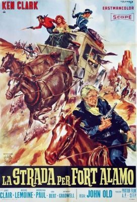 Az Alamo-erődhöz vezető út (1964) online film