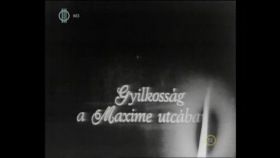Gyilkosság a Maxime utcában (1971) online film