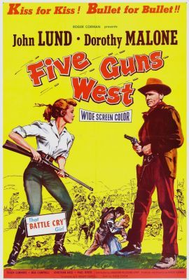 Öt fegyveres a nyugaton (1955) online film