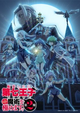 Tensei shitara Dainana Ouji Datta node, Kimama ni Majutsu wo Kiwamemasu 1. évad (2024) online sorozat