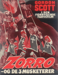 Zorro és a három muskétás (1963) online film